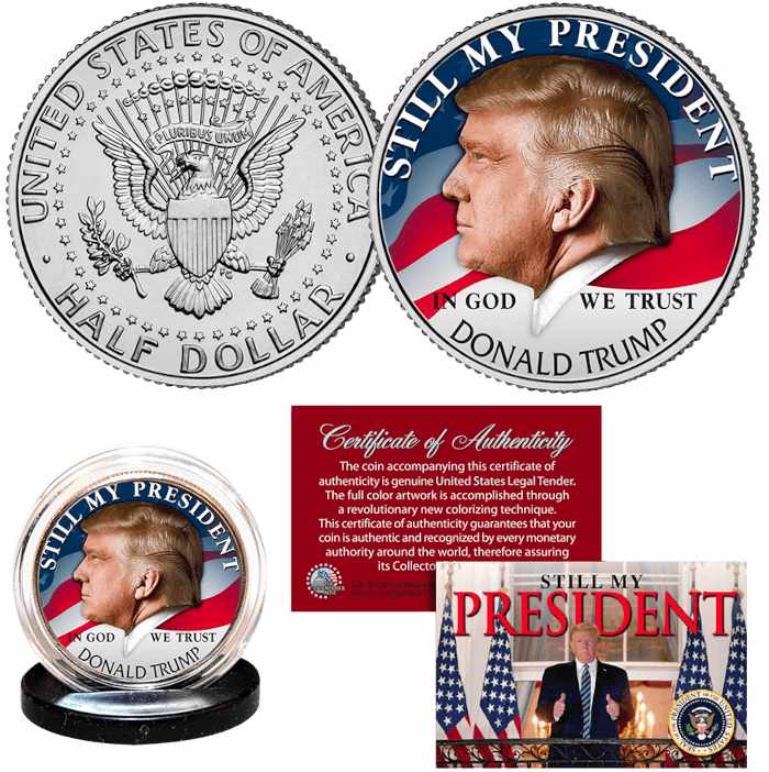 Free Trump Still My President Coin
